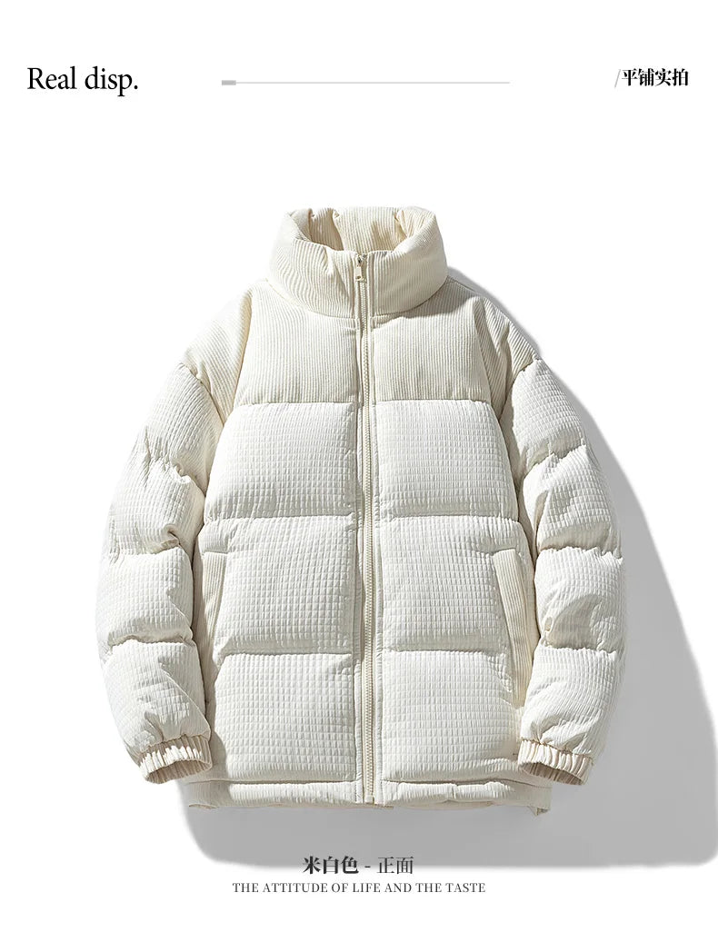 Unisex Korean Trendy Brand Jacket Parkas Winter New Men's Fashion Jacket Fashion Parka Casual Outdoor Youth Streetwear Parkas