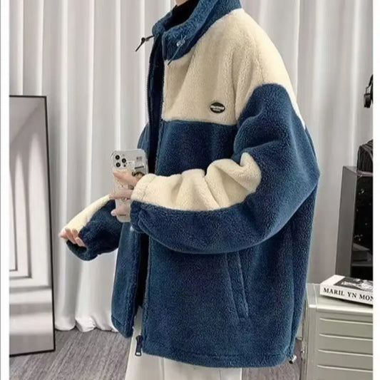 Men’s Lamb Velvet Cotton Jacket Winter