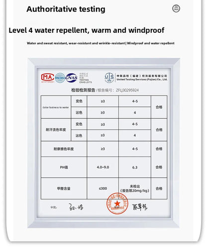 Mountain Climbing Cotton-padded Jacket Couple Jackets Comfortable Fashionable Trendy Men's and Women's Thick Outdoor Bread Coats